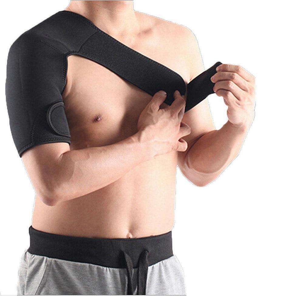 Yosoo Shoulder Stability Brace - Support for Rotator Cuff,Labrum  Tear,Sports Pain Relief,Light Neoprene Shoulder Compression Sleeve 