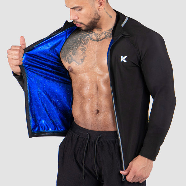 Kewlioo Pro Sauna Jacket for Men (Full/Half Zip) photo #1