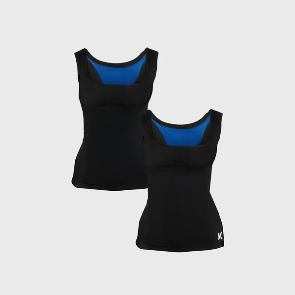 Pack de 2 Gilet Sudation Femme (Noir) photo #1