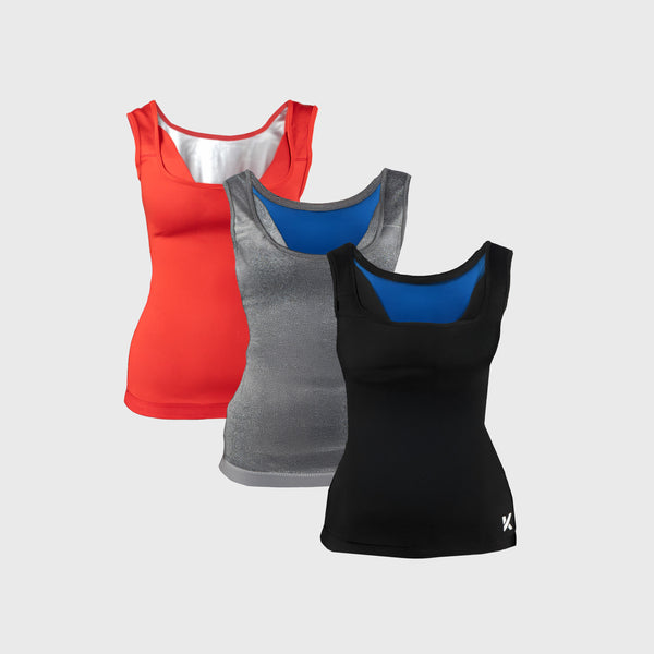 Women's Heat Trapping Sweat Vest 3-Pack (Multicolor) photo #1