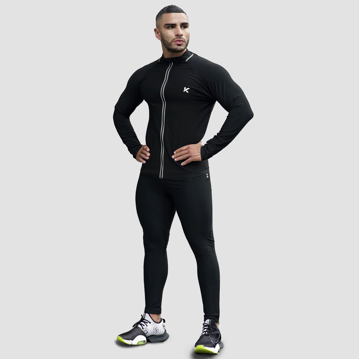Men's Neoprene Sauna Suit Compression Tights V3, Weight Loss