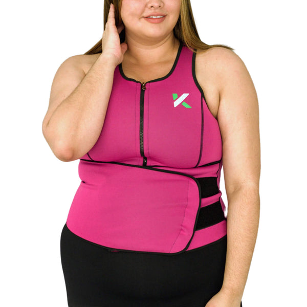 Kewlioo Slimming Women's Sauna Vest Waist Trainer Corset for Sweat Loss and  Body Shaping(Black, Medium), Sauna Suits -  Canada
