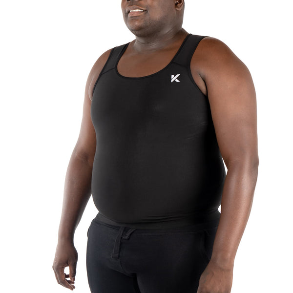 The Kewlioo Men's Sauna Suit Heat Trapping Shirt - Hot Sweat Body