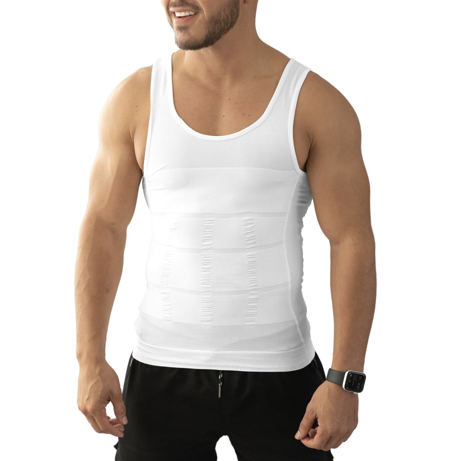Gotoly Mens Compression Shirts Slimming Body Shaper Vest, 60% OFF