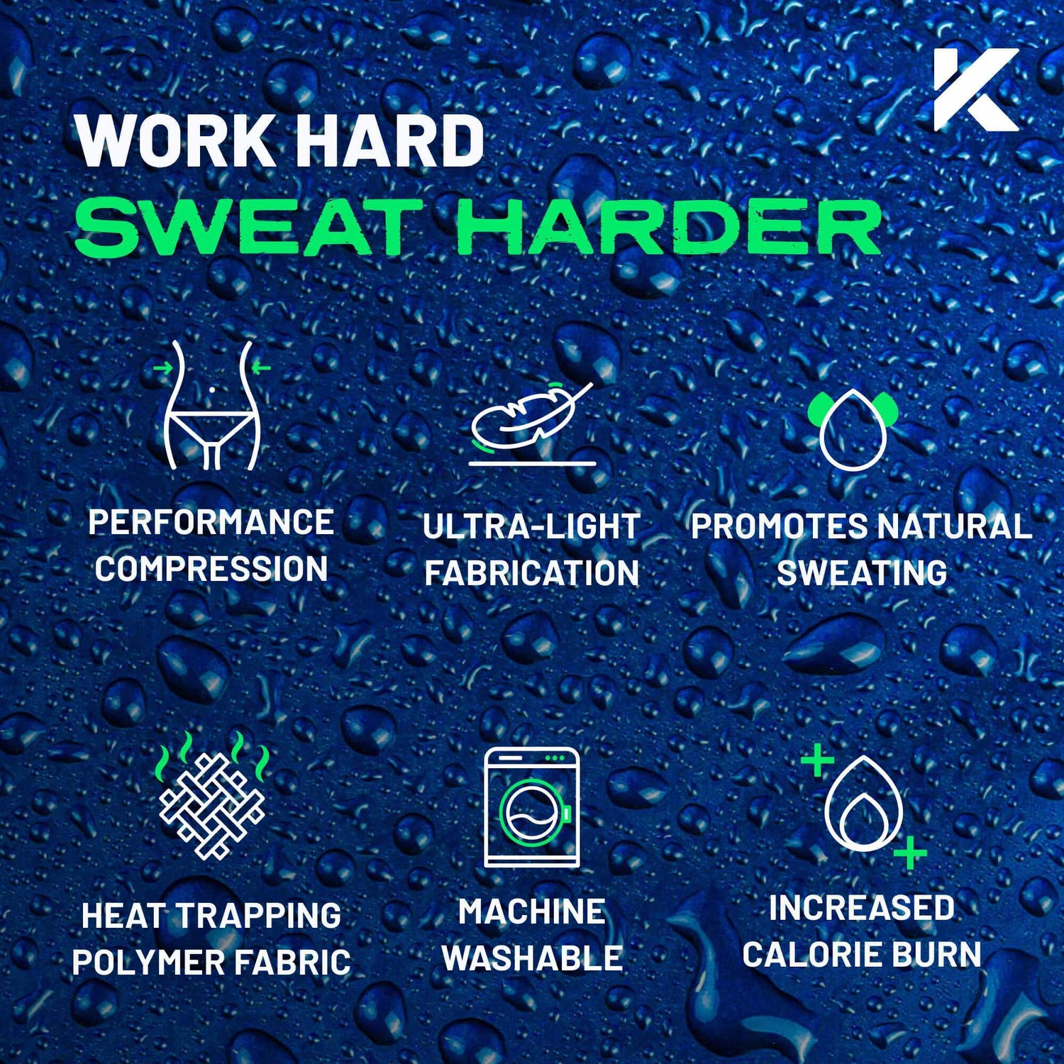  Kewlioo Women's Heat Trapping Pullover Sweat Enhancing