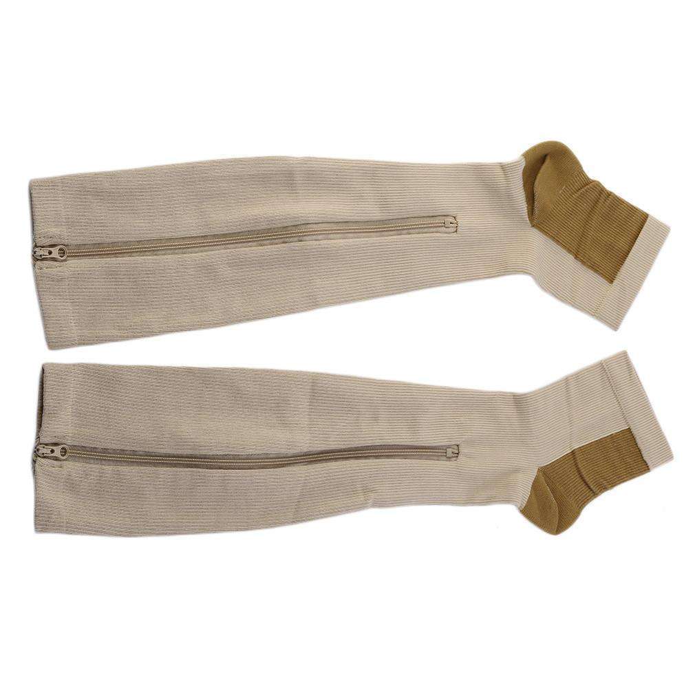 Buy Women Slimming Zippered Compression Socks Online! – Kewlioo